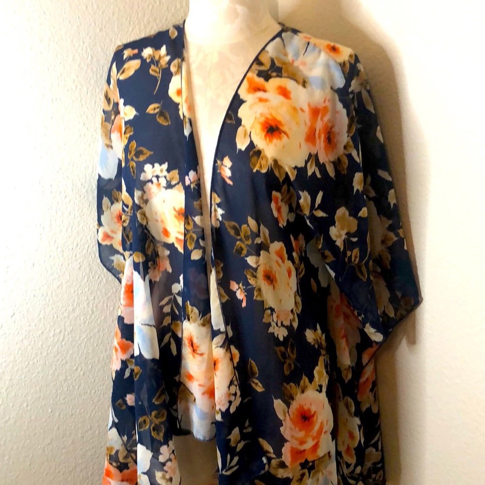 Floral coverup